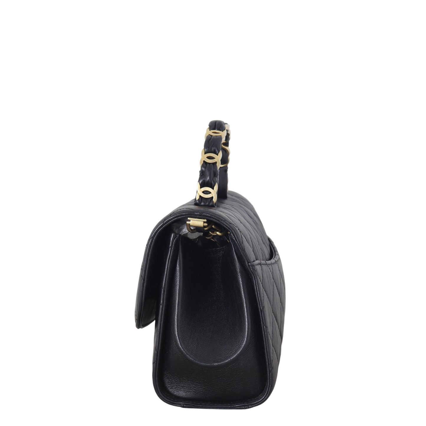 Chanel CC Wrapped Handle Bag Small