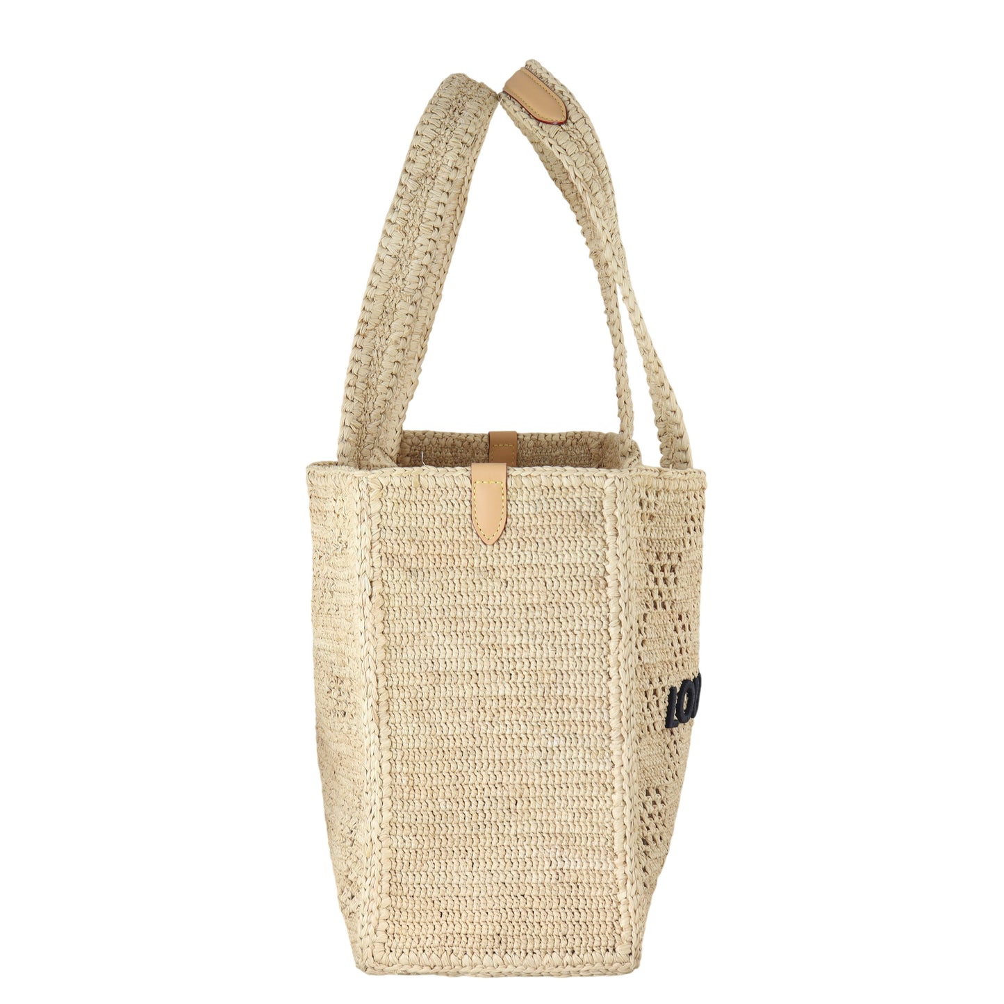 Louis Vuitton Summer Shopper Tote MM Raffia
