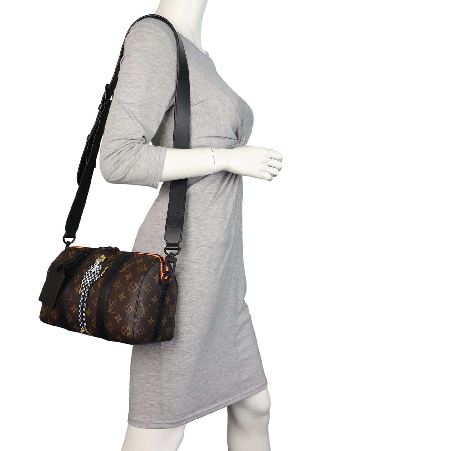 Louis Vuitton City Keepall Monogram Macassar Zoom with Friends