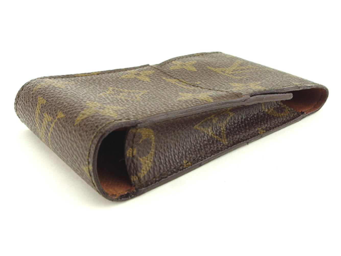 LOUIS VUITTON Cigarette case M63024 Brown beige Etui cigarette