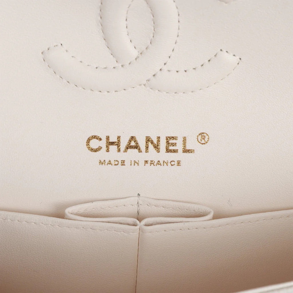 CHANEL CAVIAR QUILTED SMALL CLASSIC DOUBLE FLAP BAG