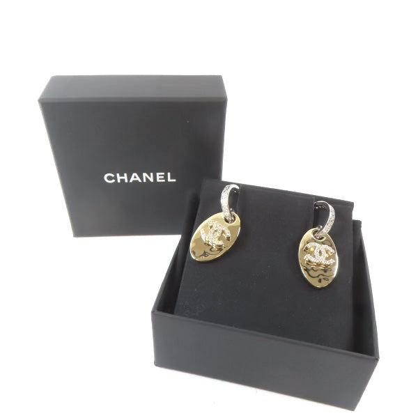 CHANEL STRASS CRYSTLS CC EARRINGS