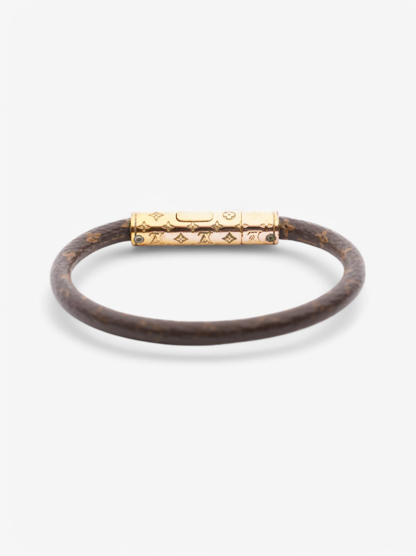 Louis Vuitton LV Confidential Bracelet Monogram Coated Canvas