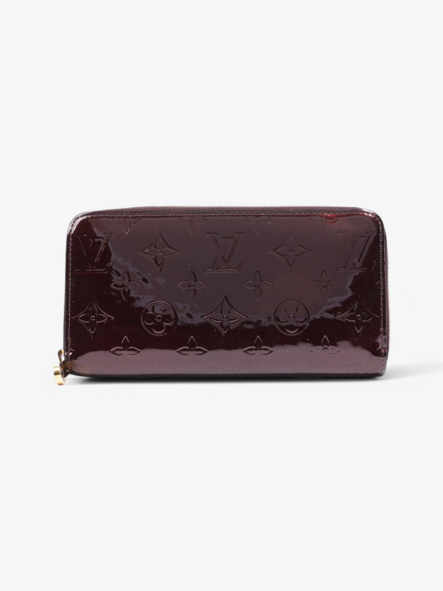 Louis Vuitton Zippy Wallet Amarante Vernis Leather