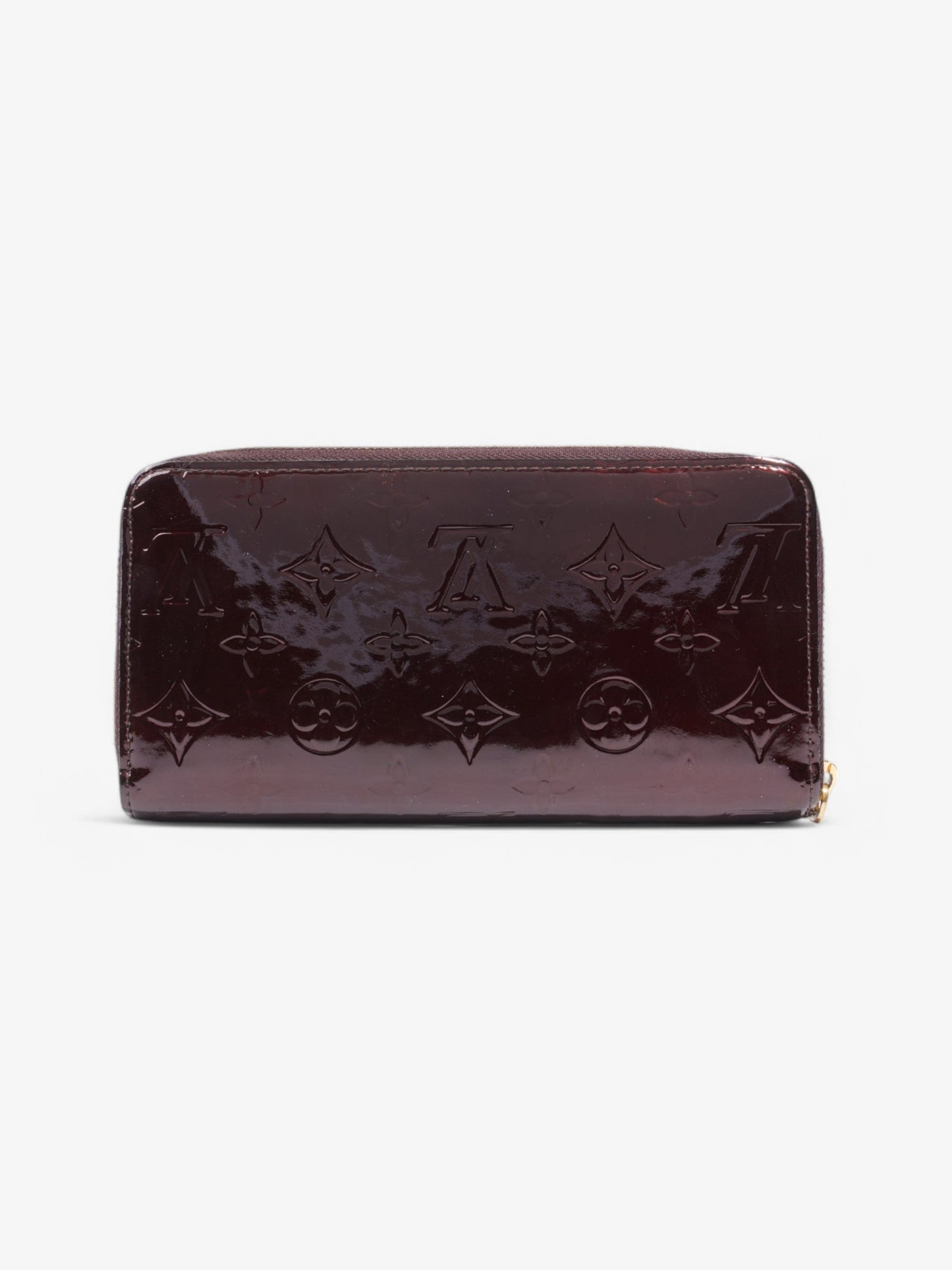 Louis Vuitton Zippy Wallet Amarante Vernis Leather