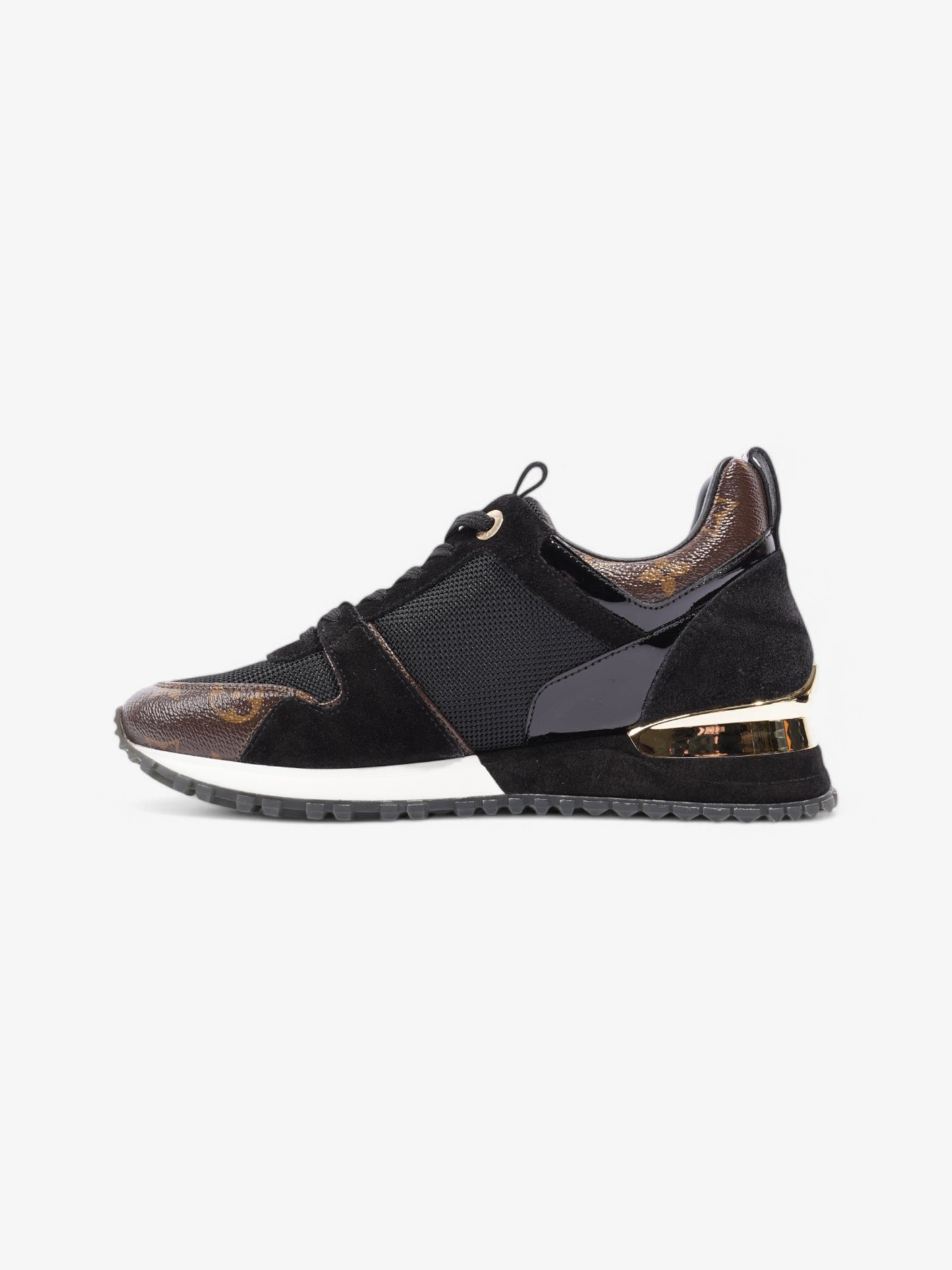 Louis Vuitton Run Away Black / Monogram Mesh EU 37 UK 4