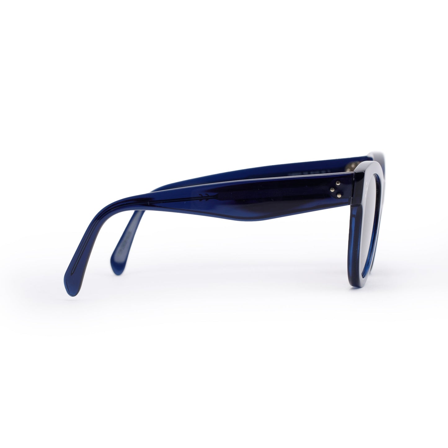 Celine CL40003I Navy Acetate Cat-Eye Sunglasses