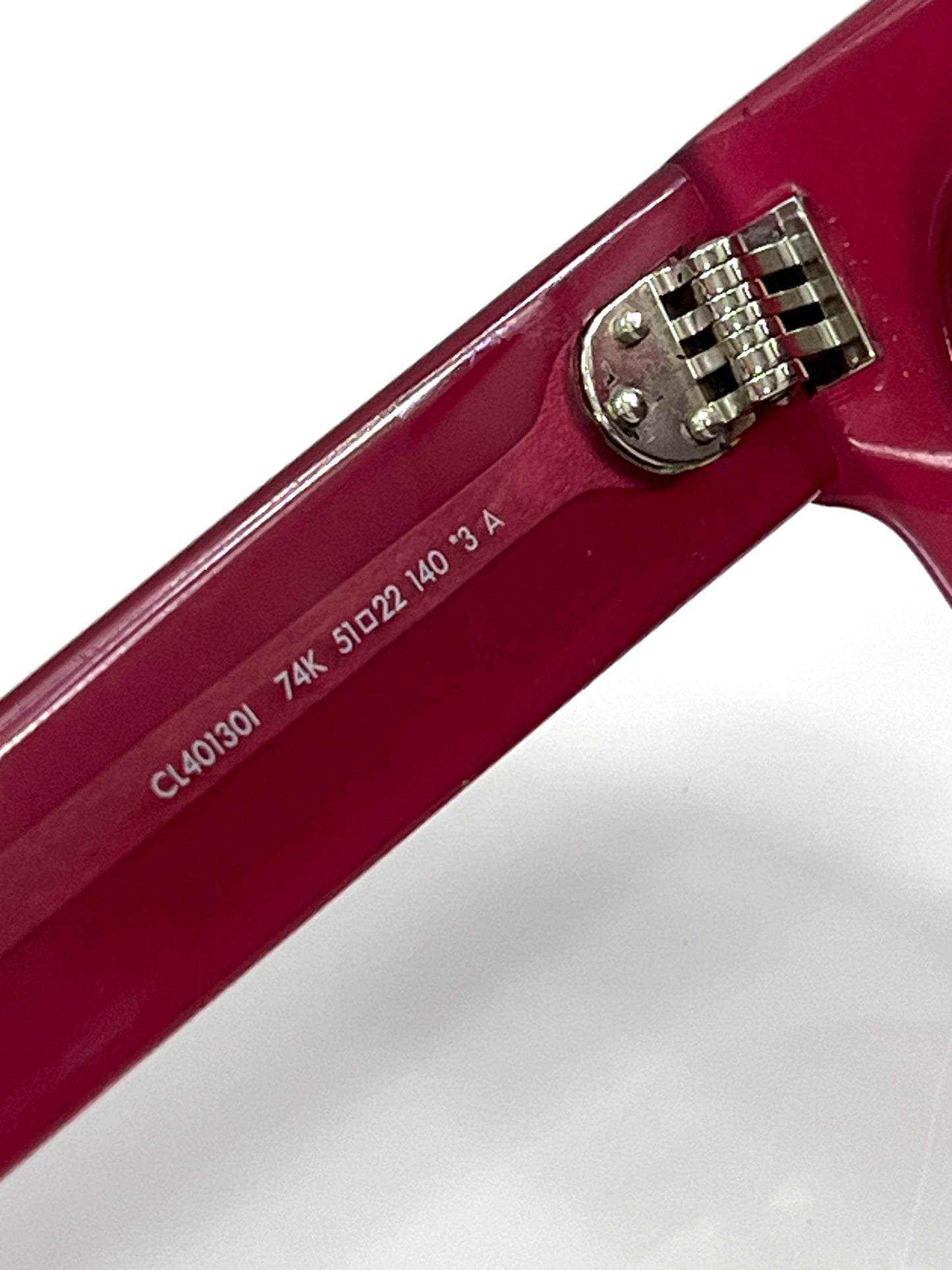 CÉLINE CL401301 RED SUNGLASSES 55MM