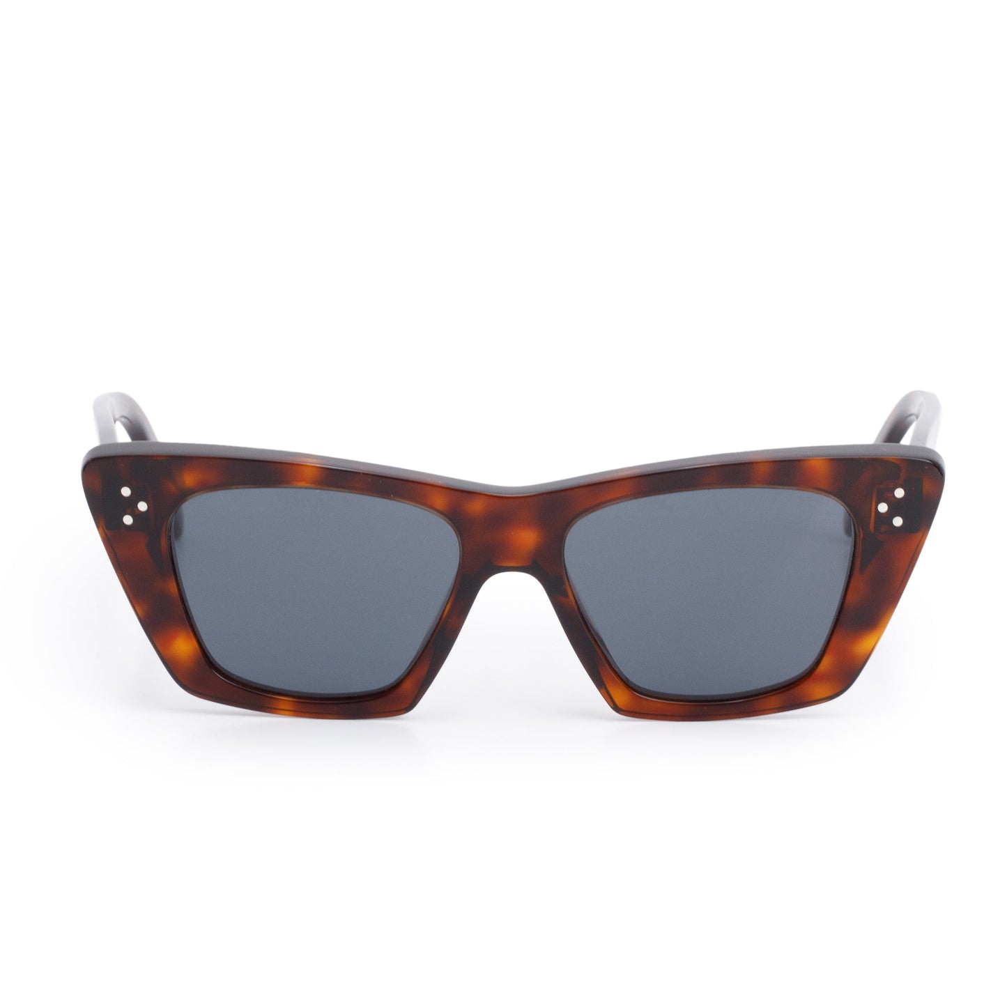 Celine CL401871 Brown Havana Acetate Cat-Eye Sunglasses