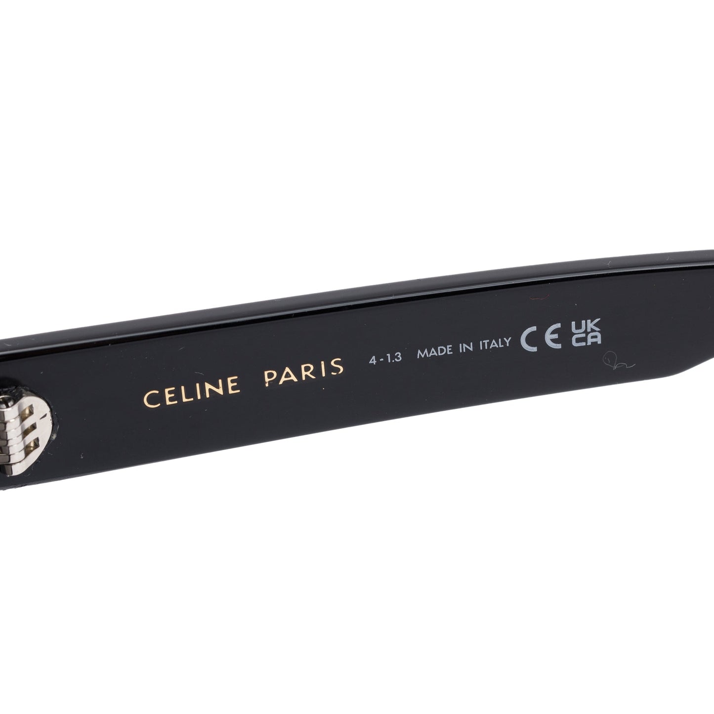 Celine CL40194U Black Acetate Triomphe 01 Oval Sunglasses
