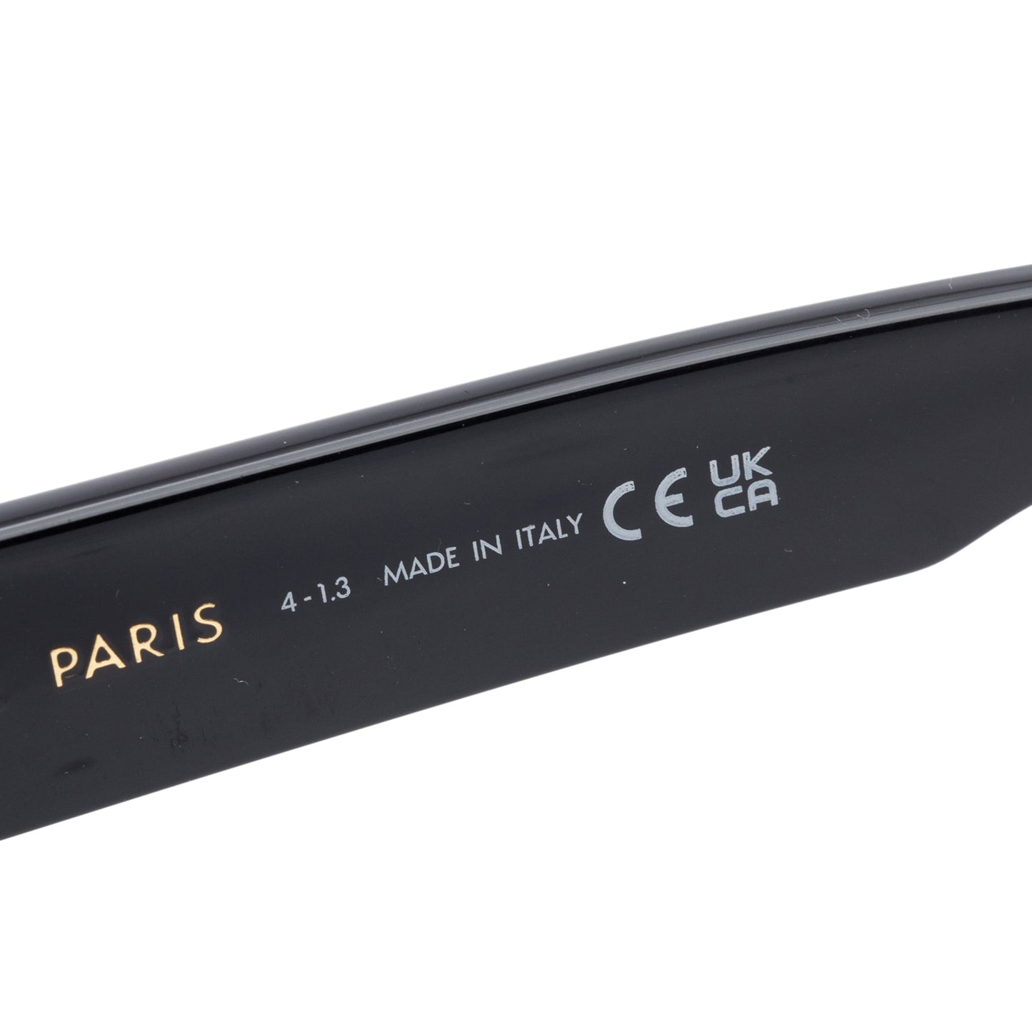 Celine CL40194U Black Acetate Triomphe 01 Oval Sunglasses