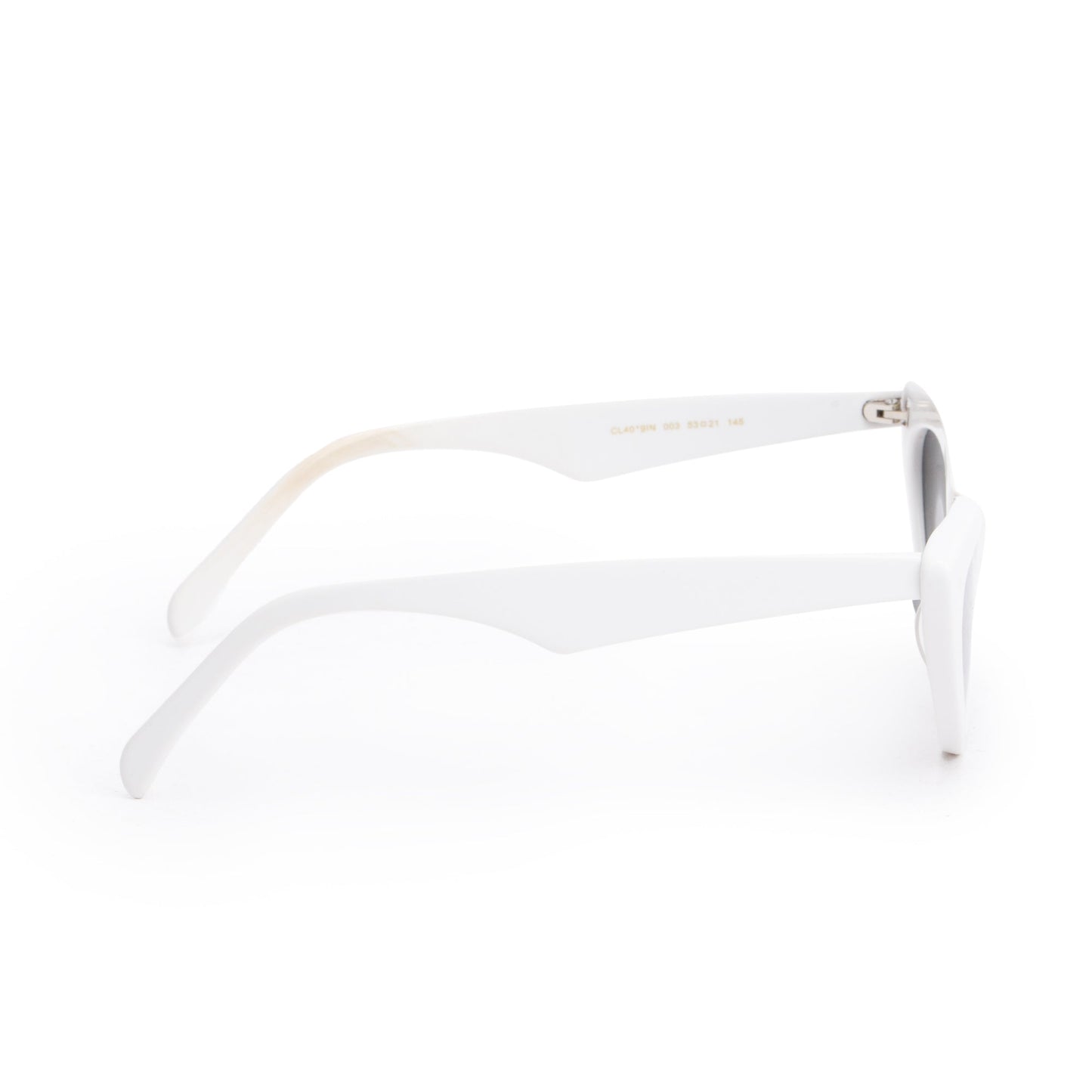 Celine CL4019IN White Acetate Cat Eye Sunglasses
