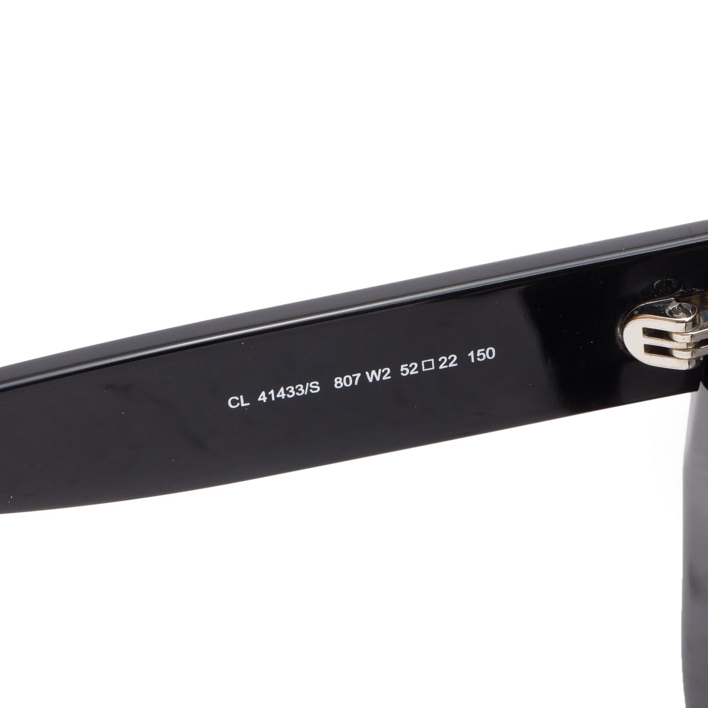 Celine CL41433/S Black Acetate Stella Sunglasses