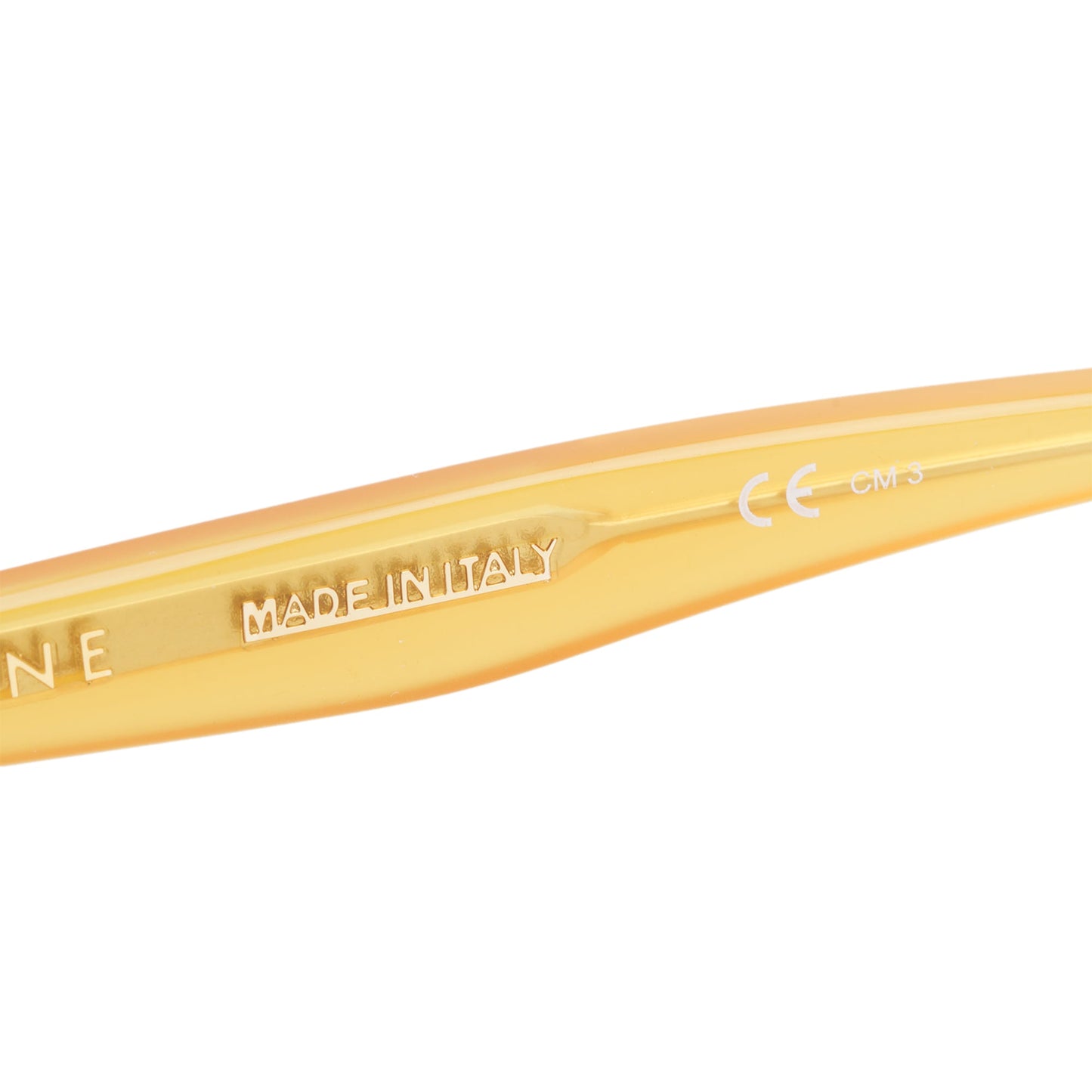 Celine CL41436/S Brown Acetate Thin Ella Round Sunglasses