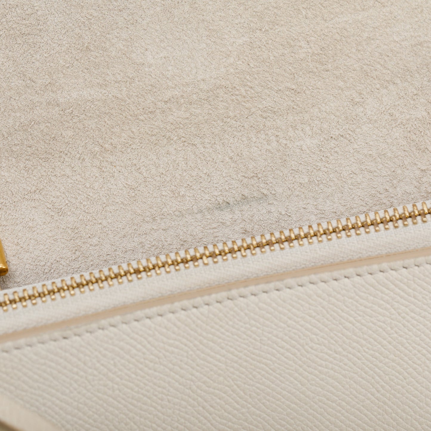 Celine Neutral Leather Micro Belt Bag