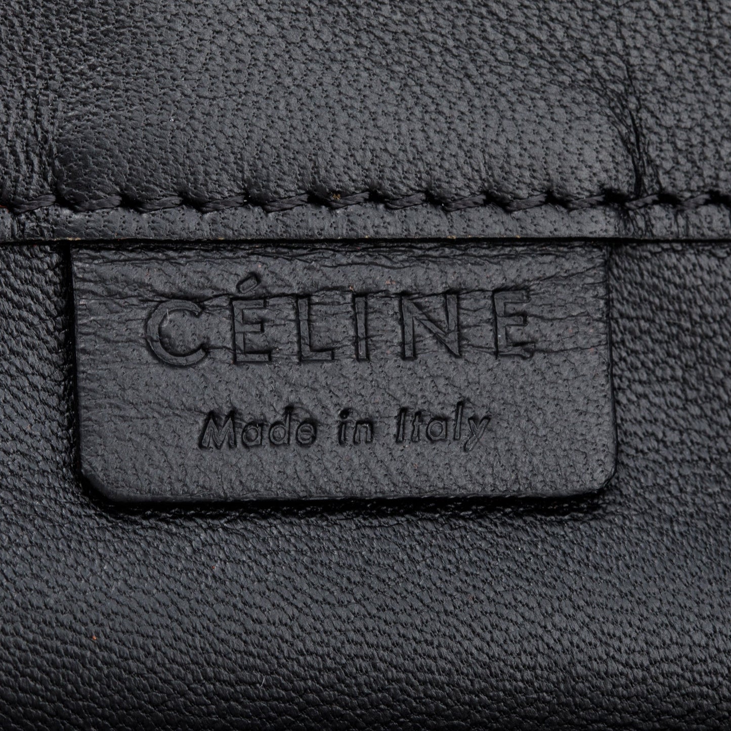 Celine Red & Black Suede Smooth Leather Bicolor Vertical Cabas Tote