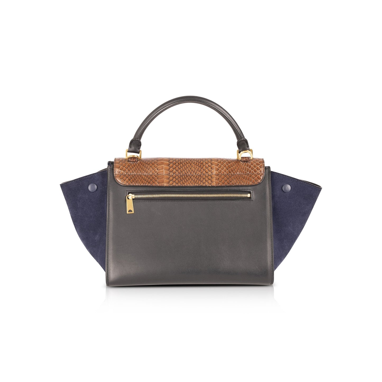 Celine Small Python Trapeze Bag