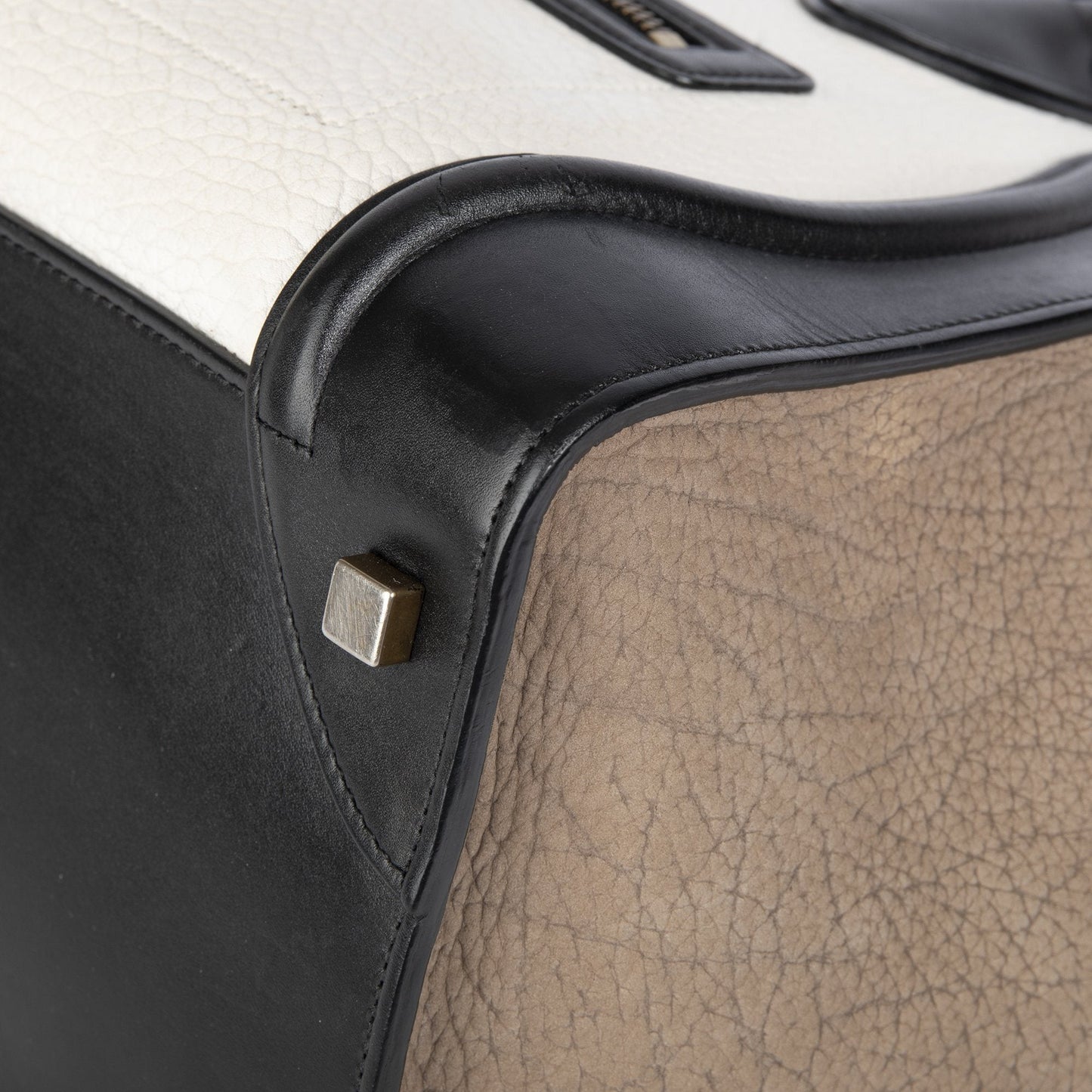 Celine Tricolor Mini Luggage Tote