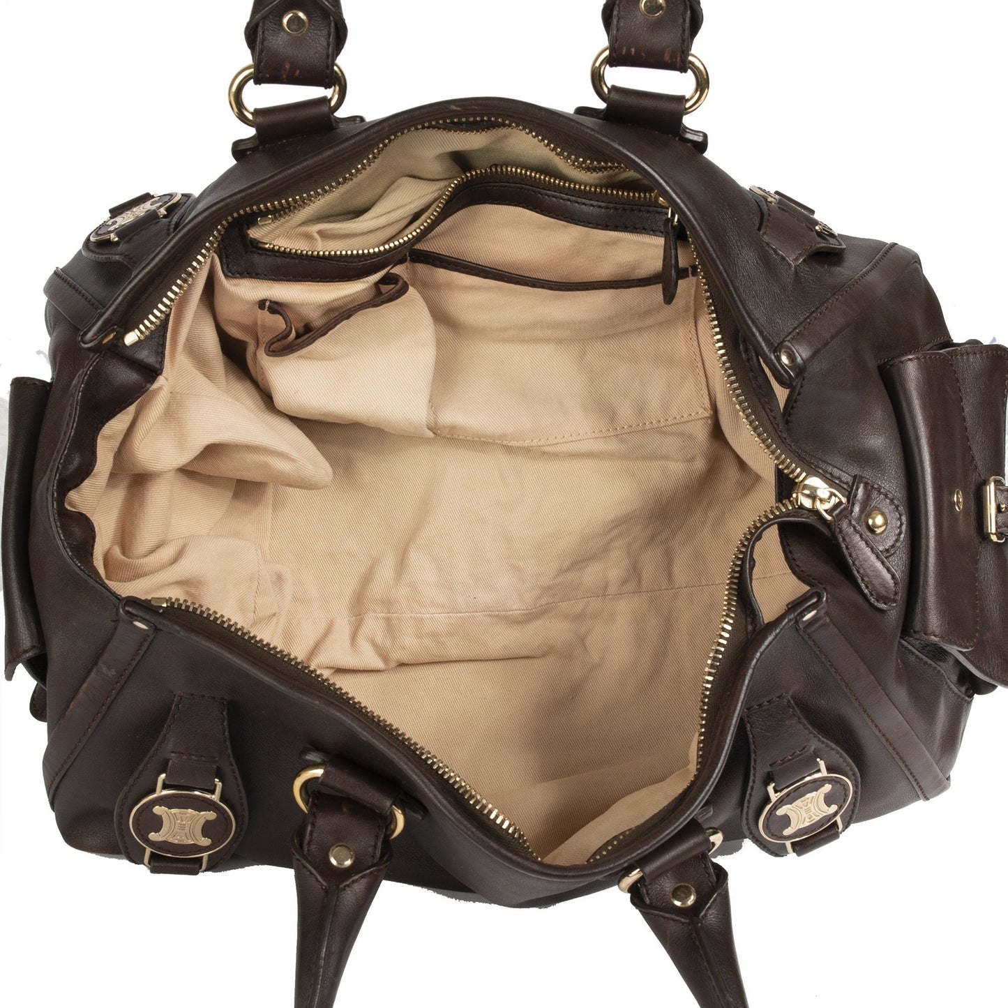 Celine Vintage Leather Shoulder Bag