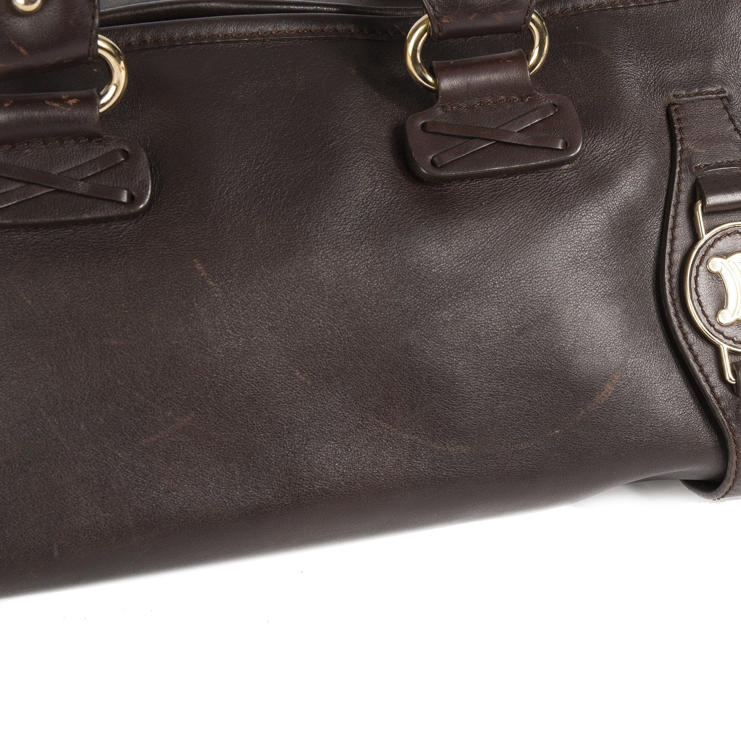 Celine Vintage Leather Shoulder Bag