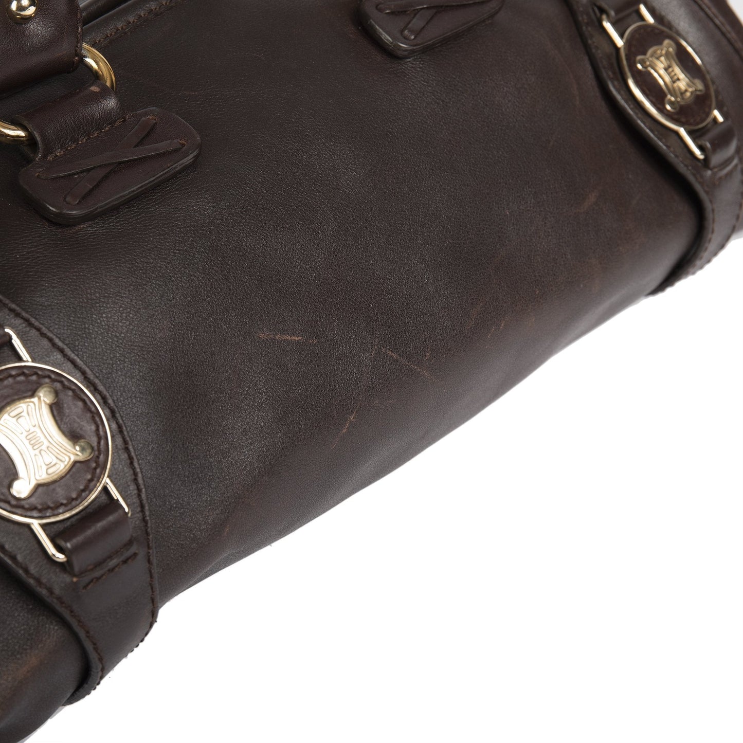 Celine Vintage Leather Shoulder Bag