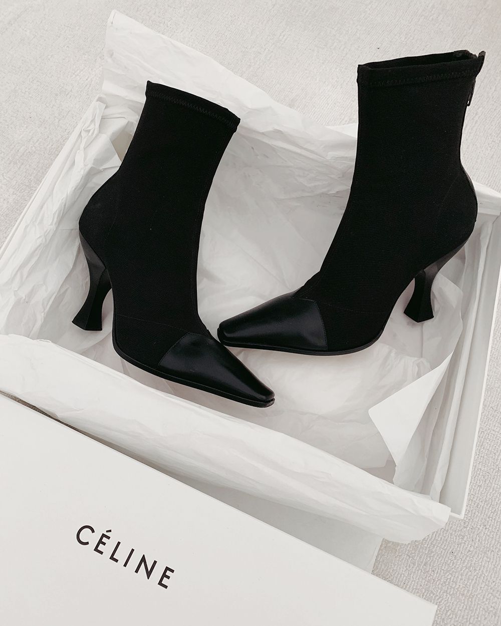 CÉLINE MADAM ANKLE BOOTS