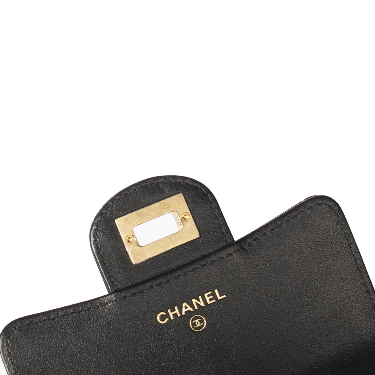 Chanel 2019 Crocodile Embossed Grafitti Reissue Wallet