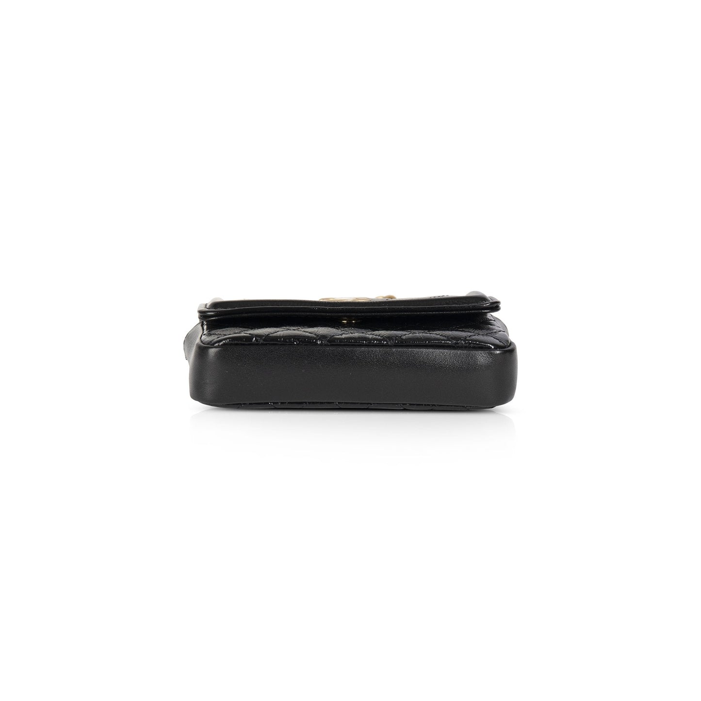Chanel 2020 Black Card Holder Belt Bag