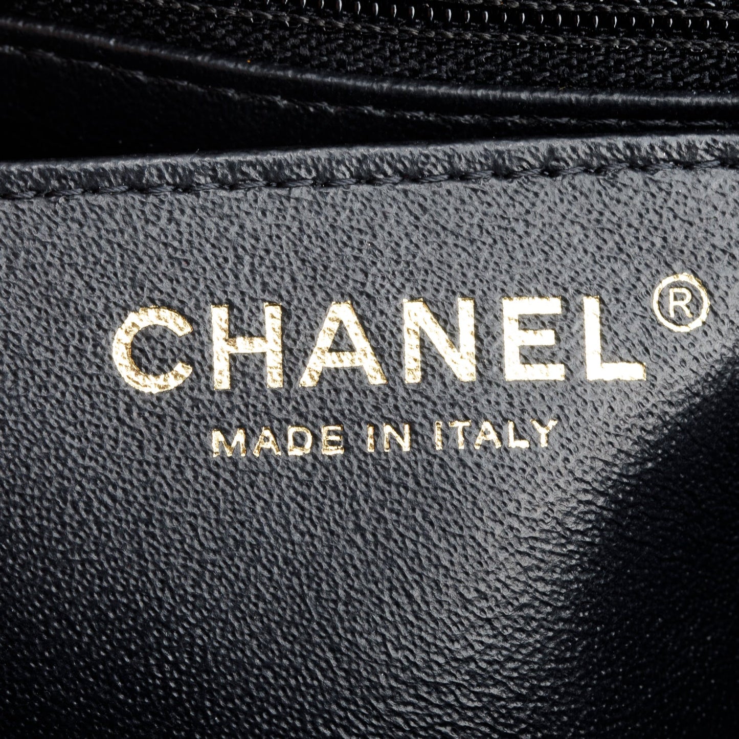 Chanel 2020 Black Quilted Lambskin Leather Classic Square Mini Flap Bag