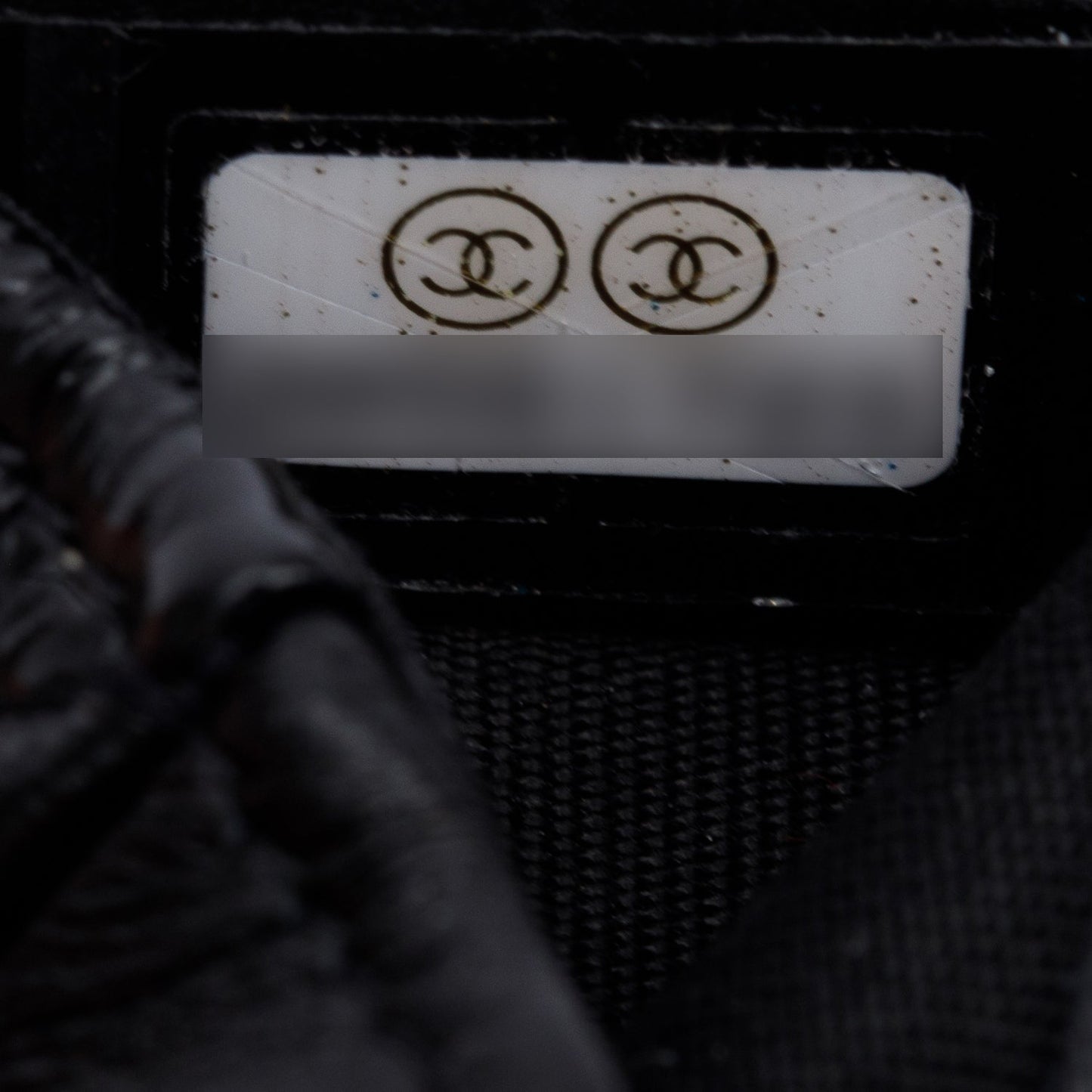 Chanel 2020 Black Quilted Shiny Aged Calfskin Leather Mini Chain Belt Bag