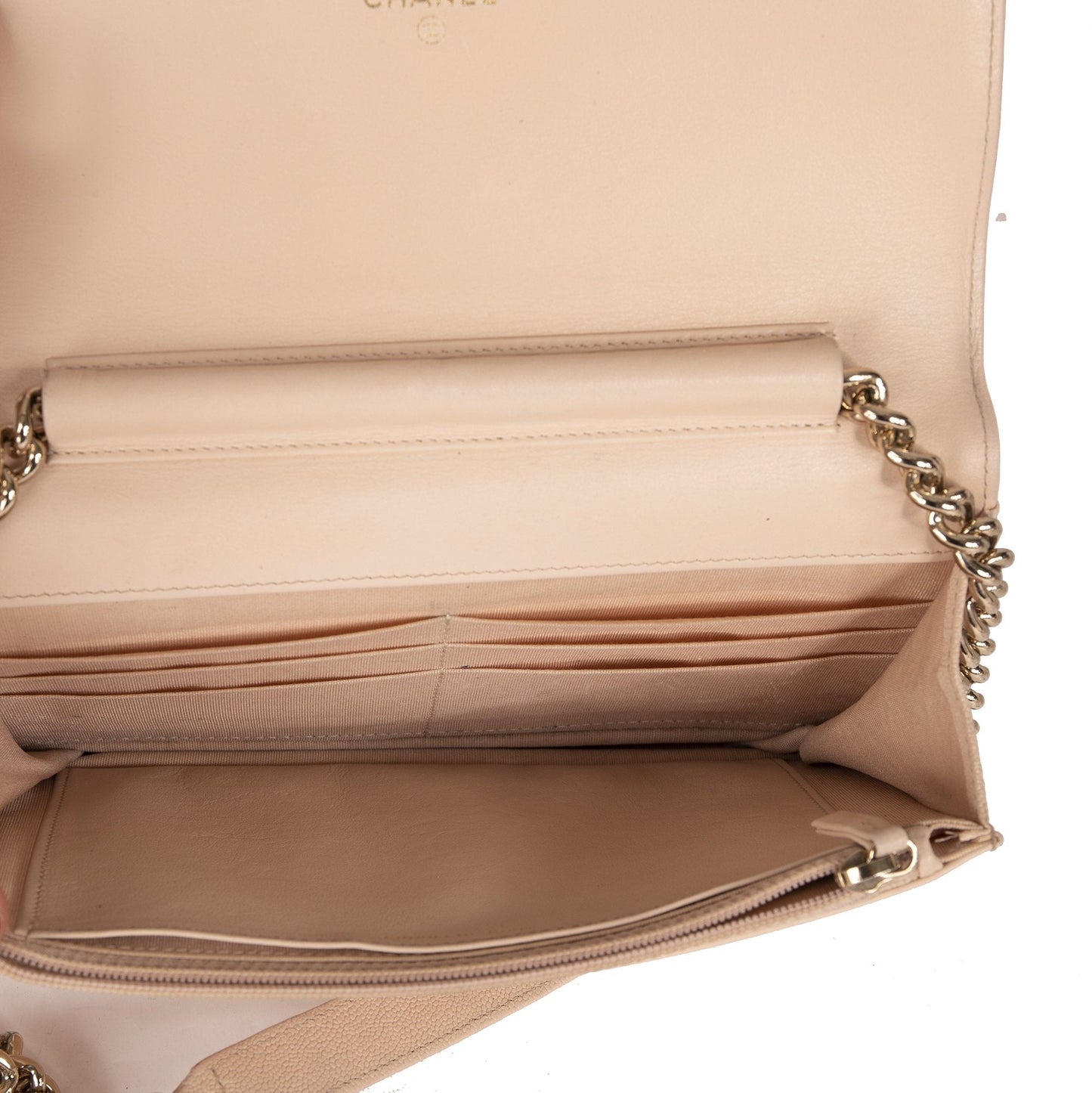 Chanel 2020 Chevron Boy Wallet on Chain