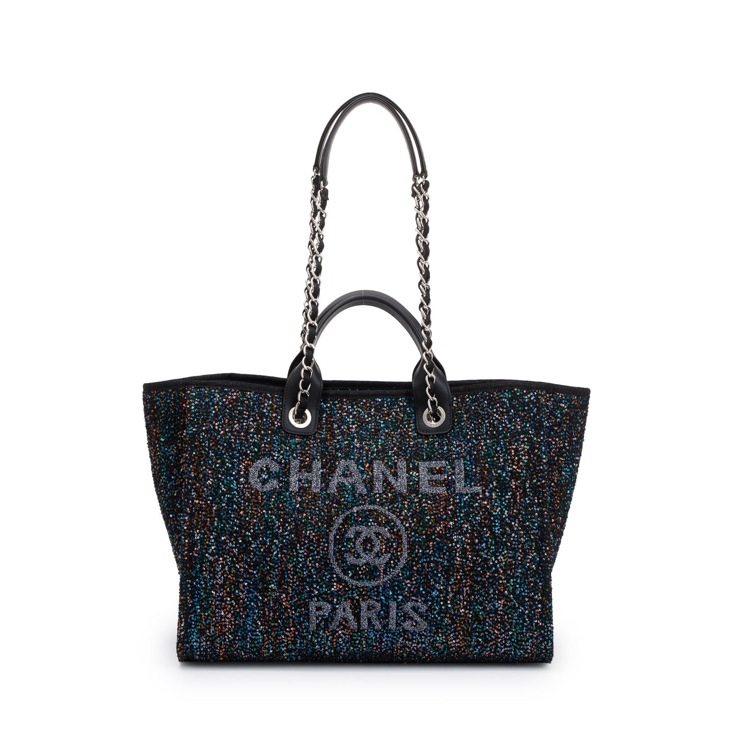 Chanel 2020 Medium Sequin Deauville Tote