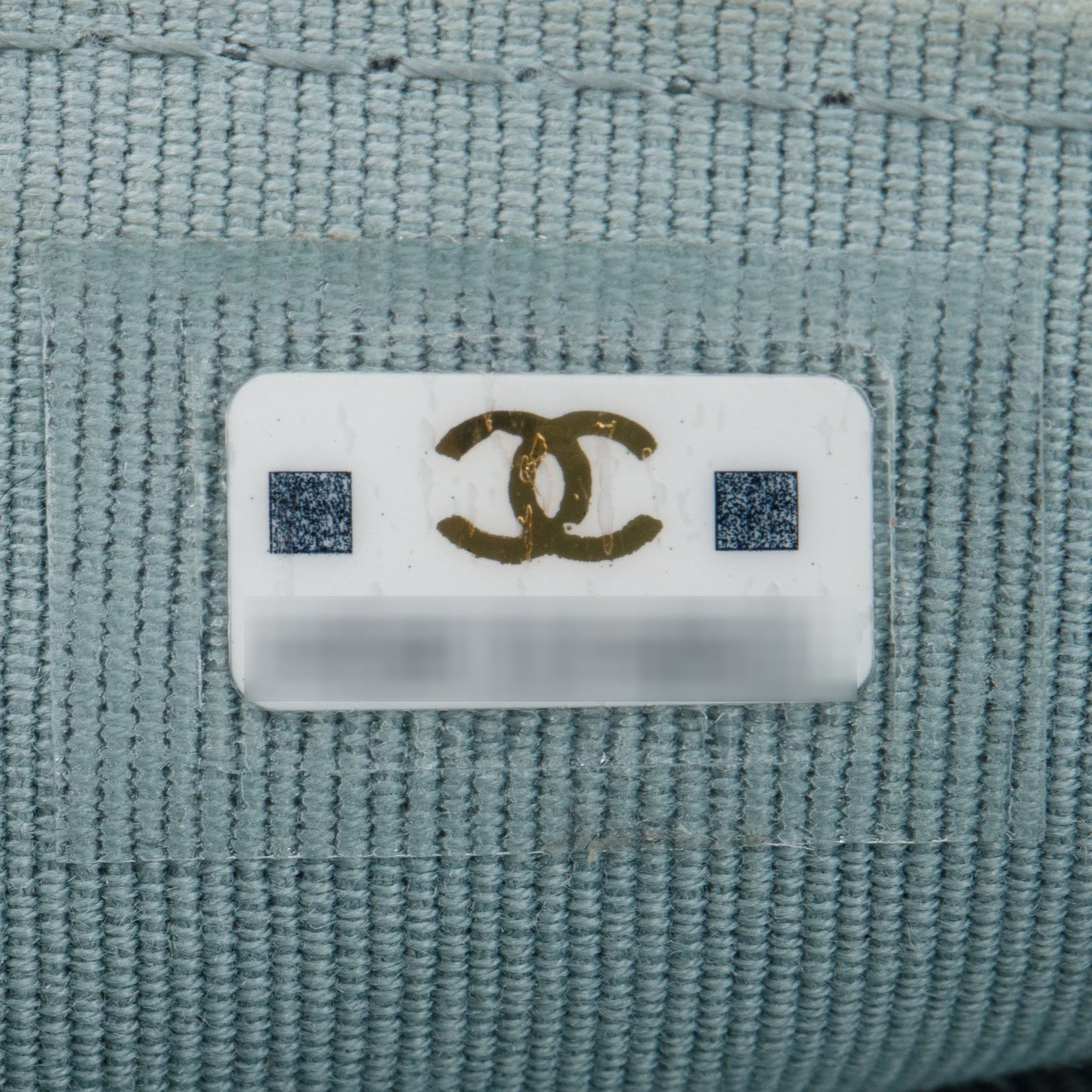 Chanel 2021 Grey Caviar Leather Medium Flap Wallet