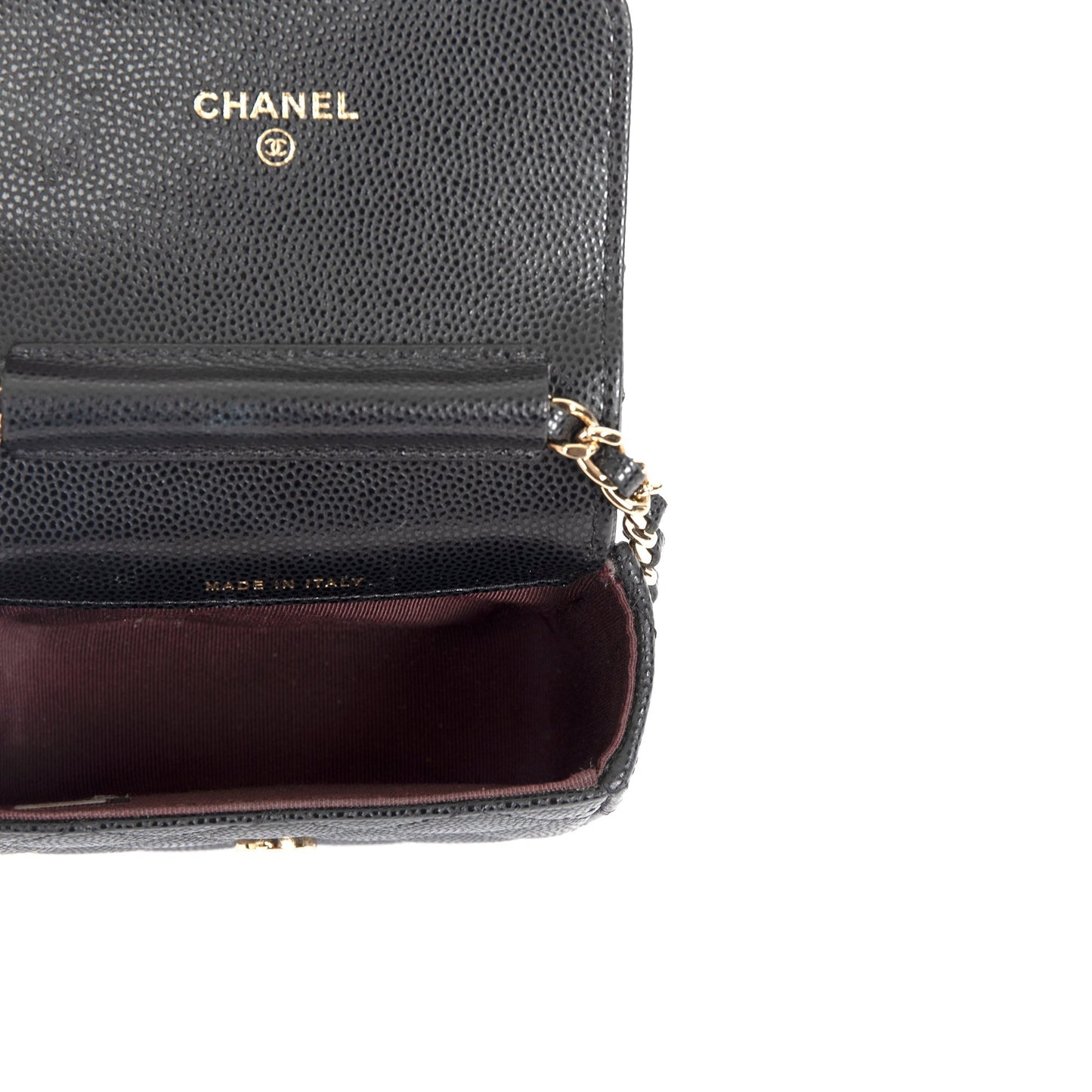 Chanel 2021 Mini Classic Clutch with Chain