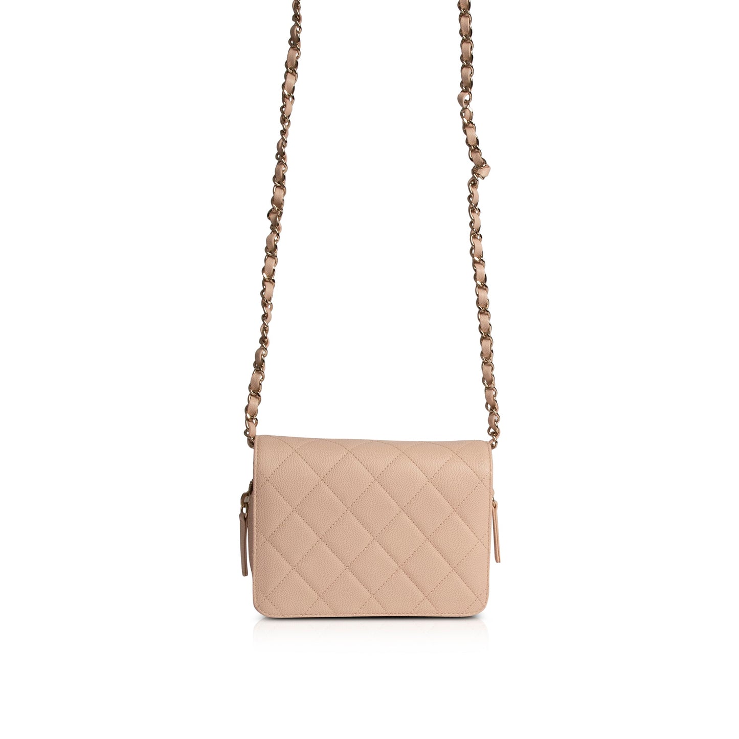 Chanel 2021 Mini Like A Wallet Flap Bag