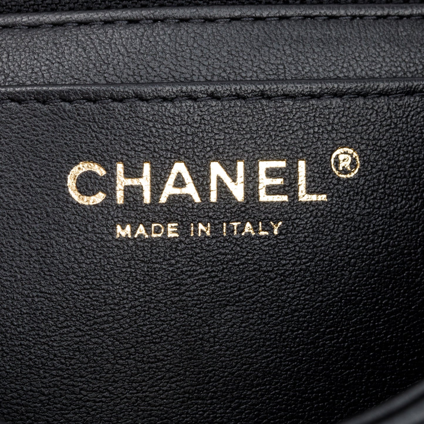 Chanel 2022 Black Quilted Calfskin Leather Classic Square Mini Flap Bag