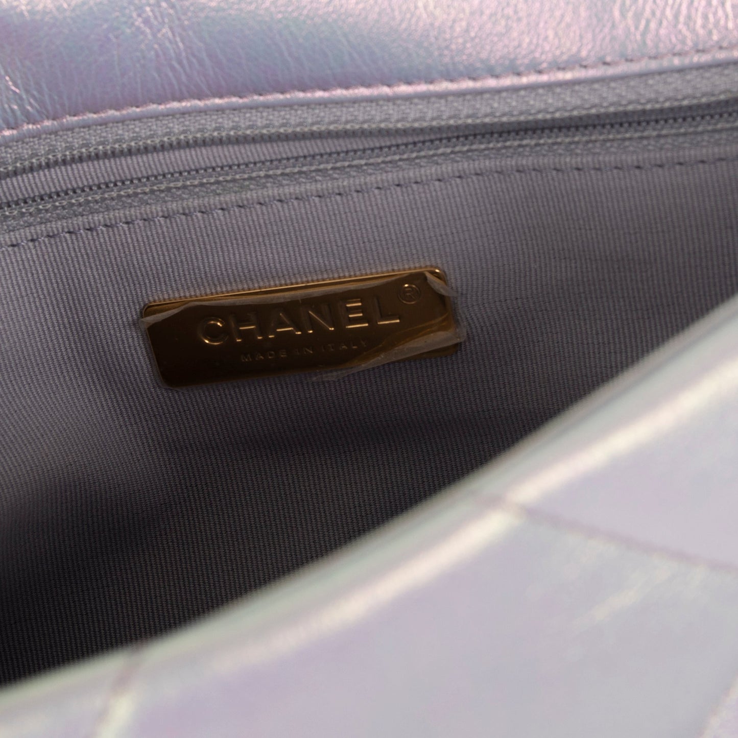 Chanel 2022 Iridescent Medium 19 Flap Bag