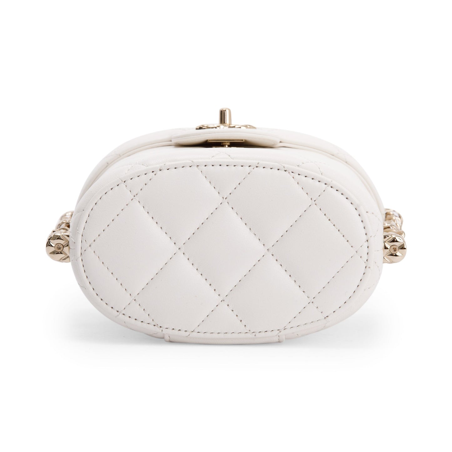 Chanel 2022 Lambskin Leather Small Vanity Case