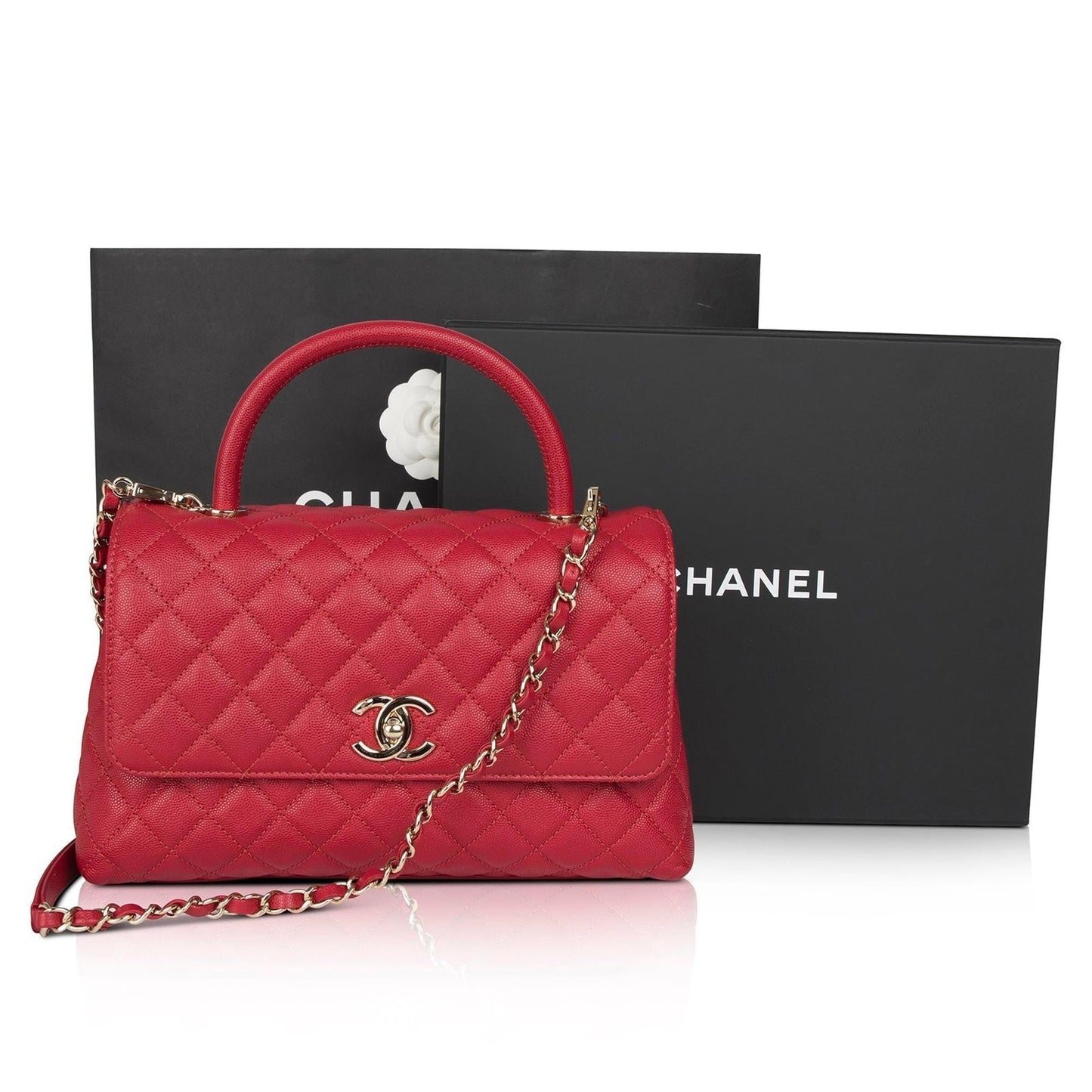 Chanel 2022 Medium Coco Handle Bag