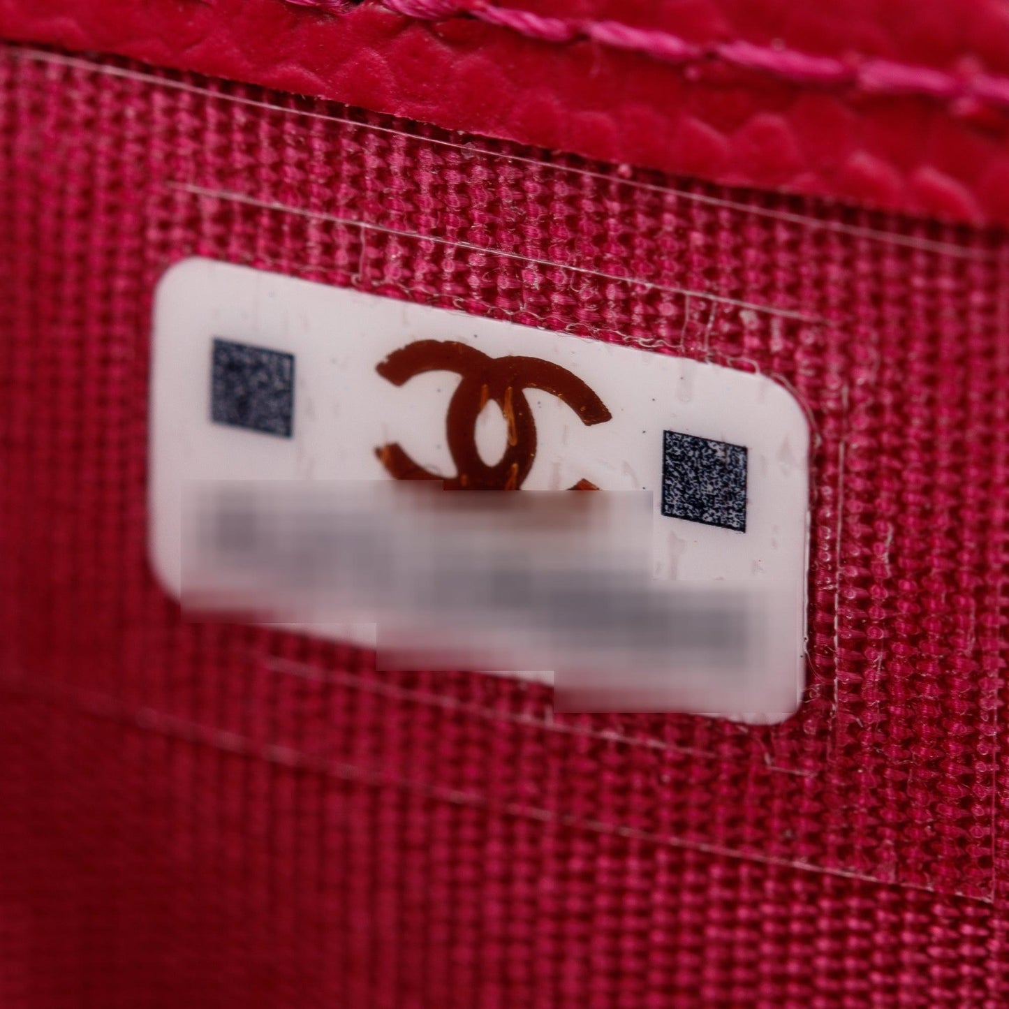 Chanel 2022 Pink Caviar Leather Classic Card Holder