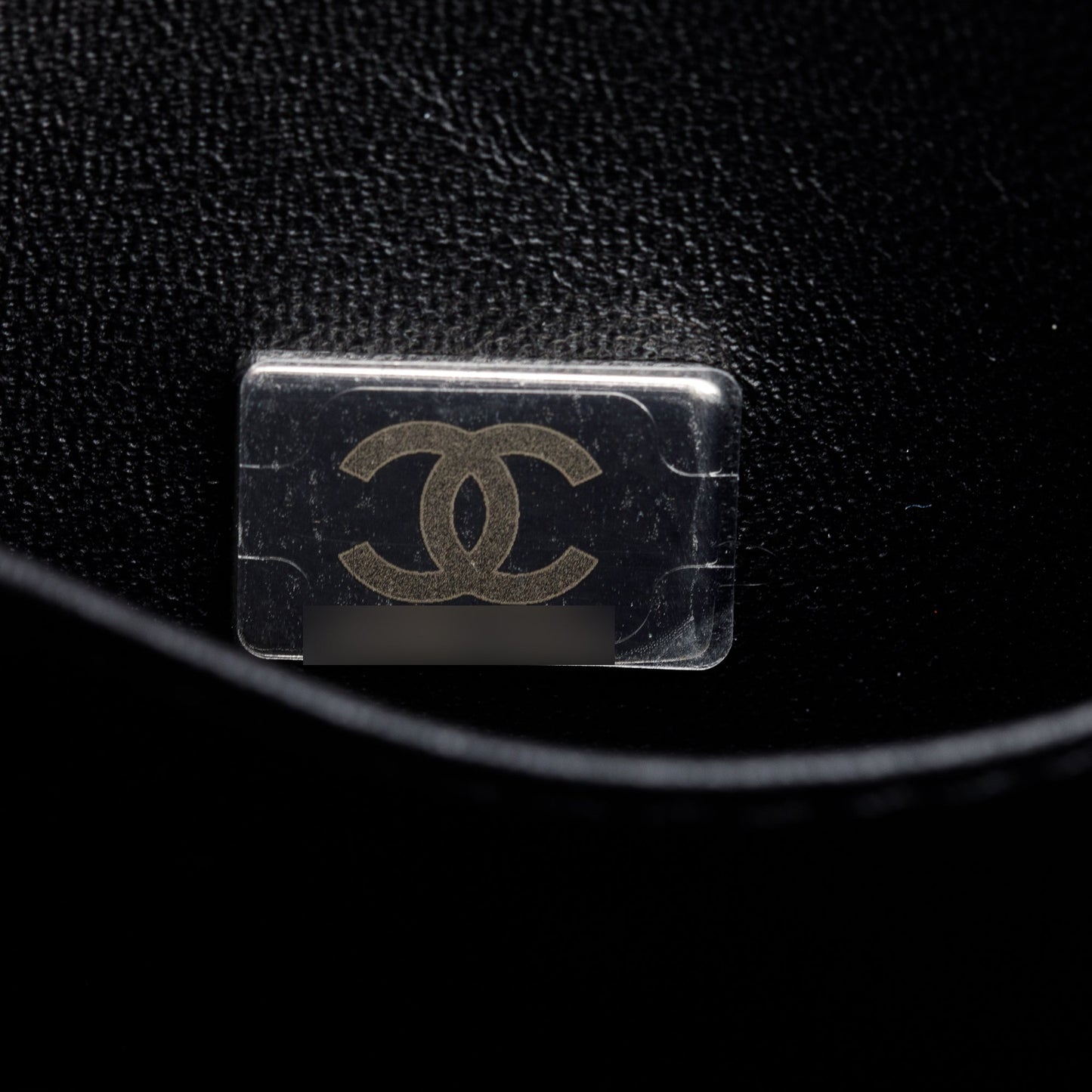 Chanel 2023 Black Quilted Caviar Large Boy Bag