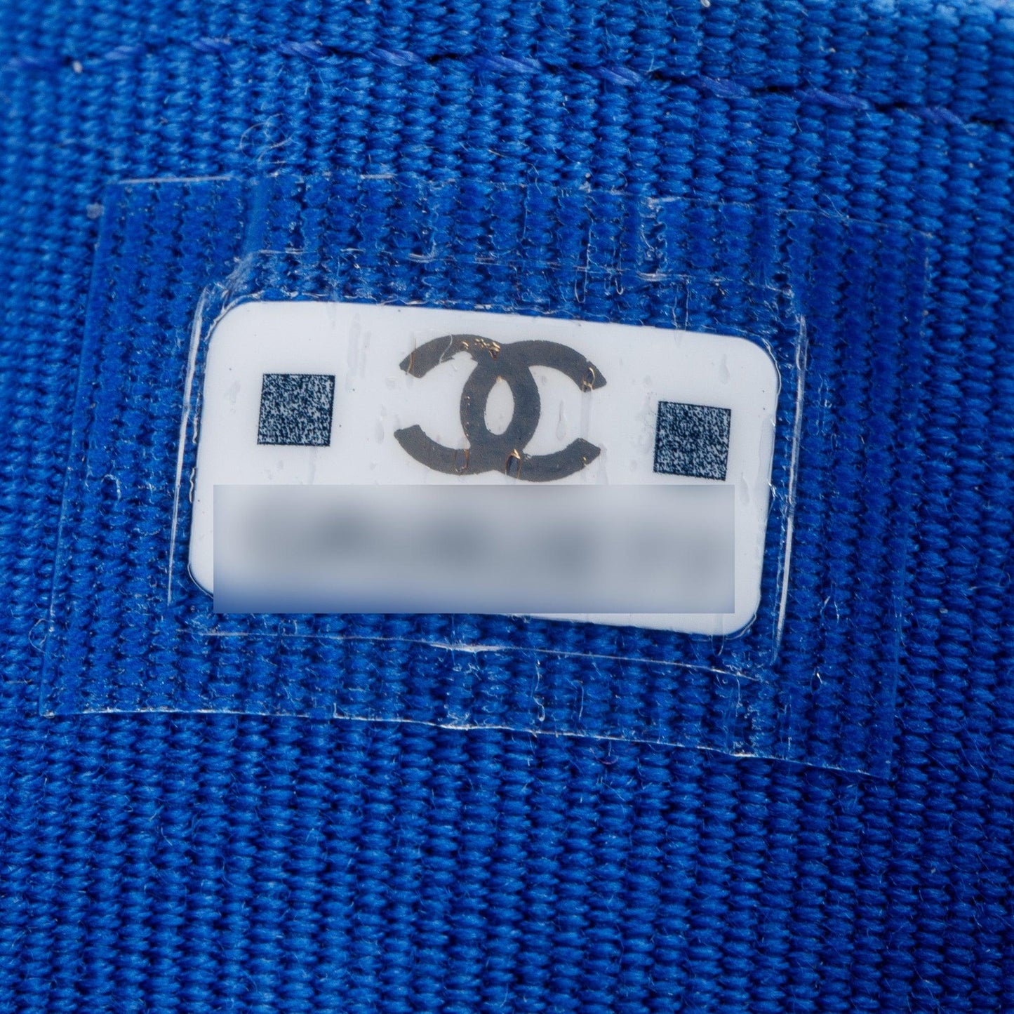 Chanel 2023 Blue Caviar Leather Classic Flap Card Holder
