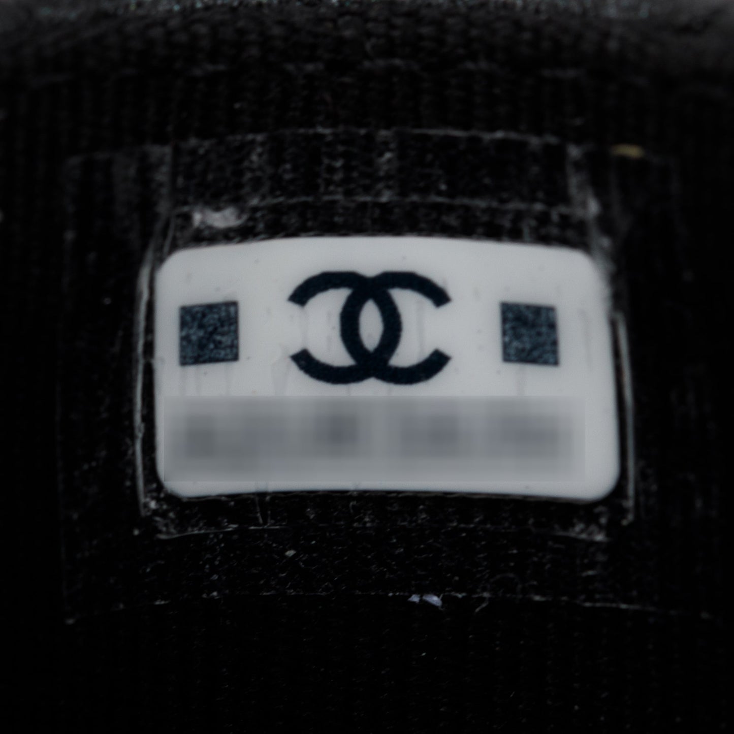 Chanel 2023 So Black Lambskin Leather Classic Flap Card Holder