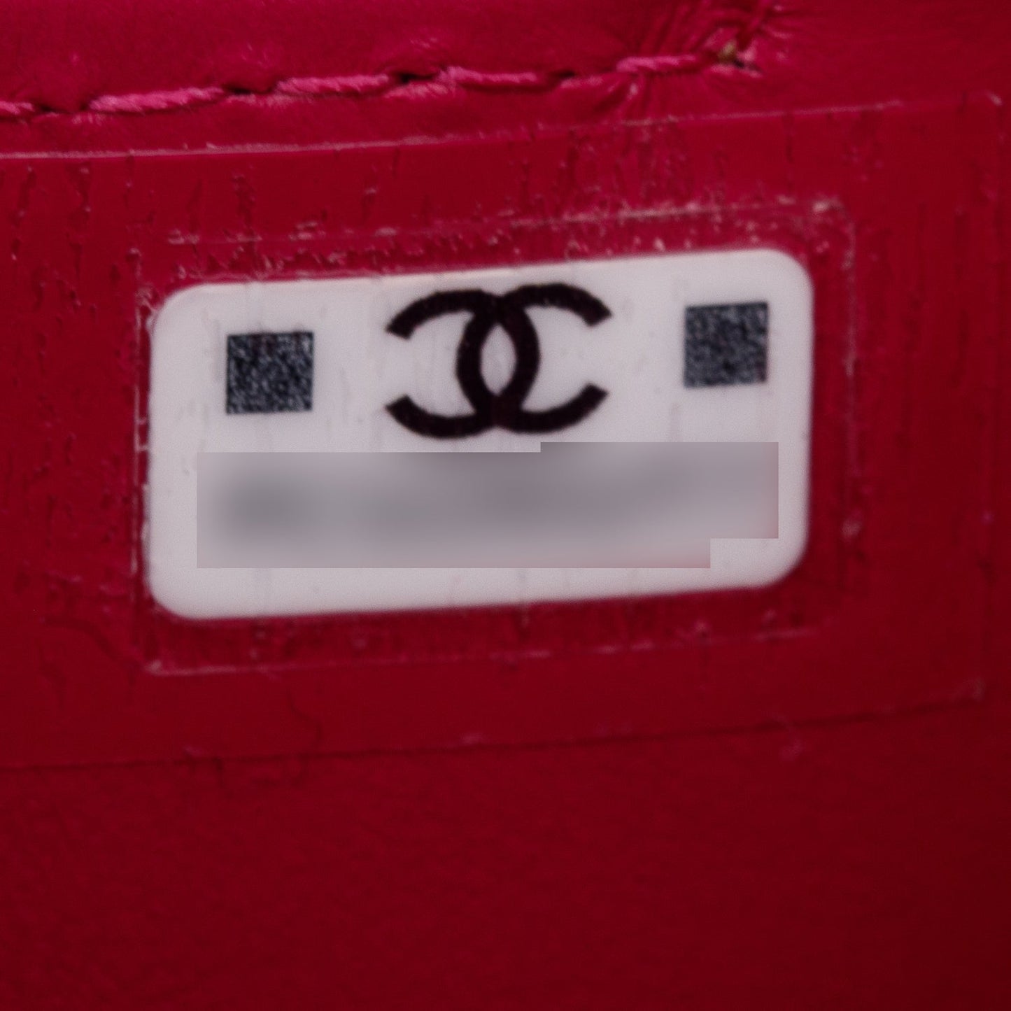 Chanel 2024 Pink Quilted Denim Nano Kelly Crossbody Bag