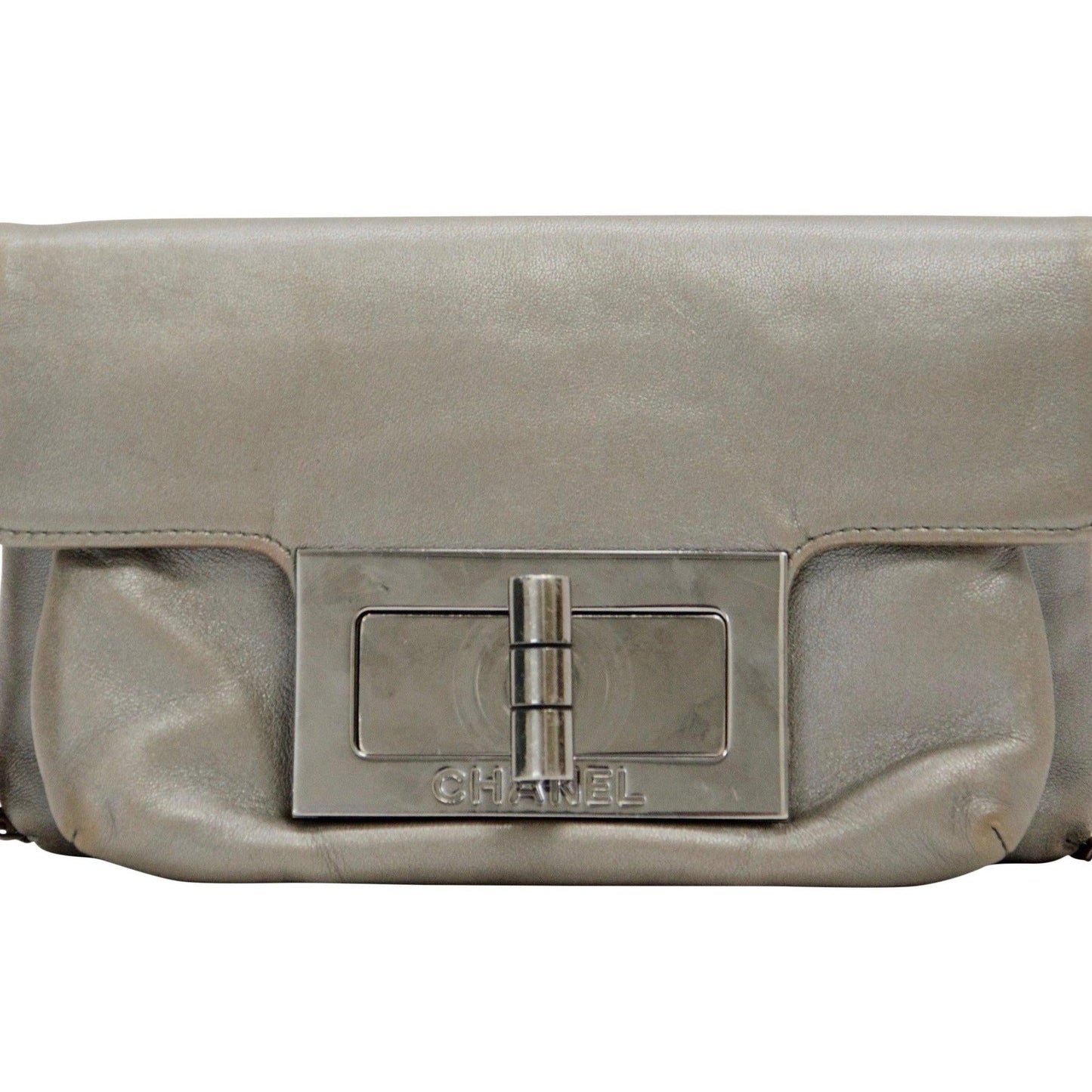Chanel 2.55 Reissue Mademoiselle Giant Turn Lock Crossbody Bag