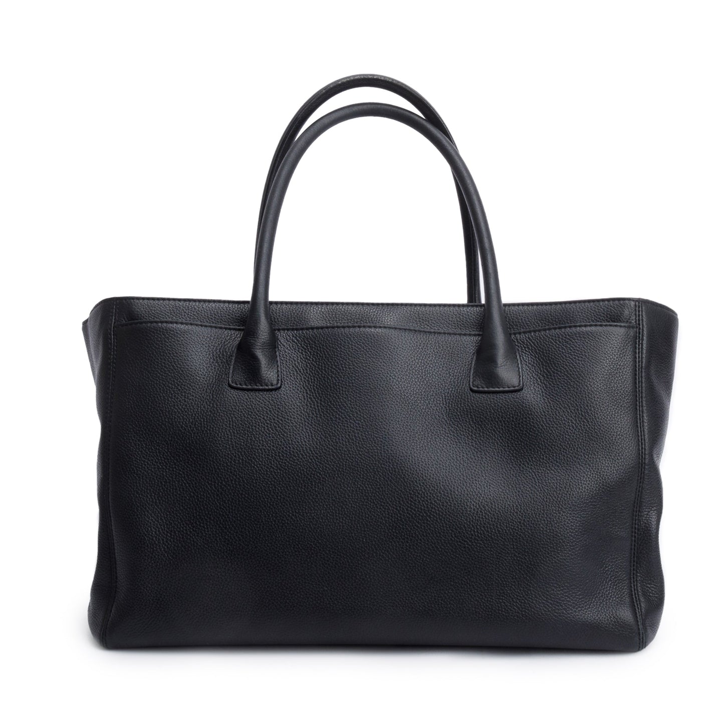 Chanel Black Caviar Leather Medium Executive Cerf Tote