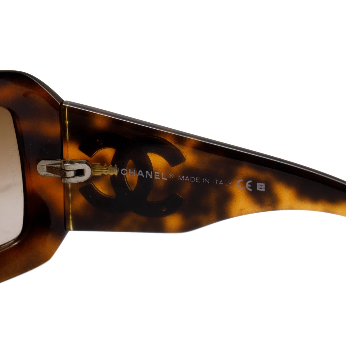 Chanel 6022-Q Croc CC Logo Sunglasses