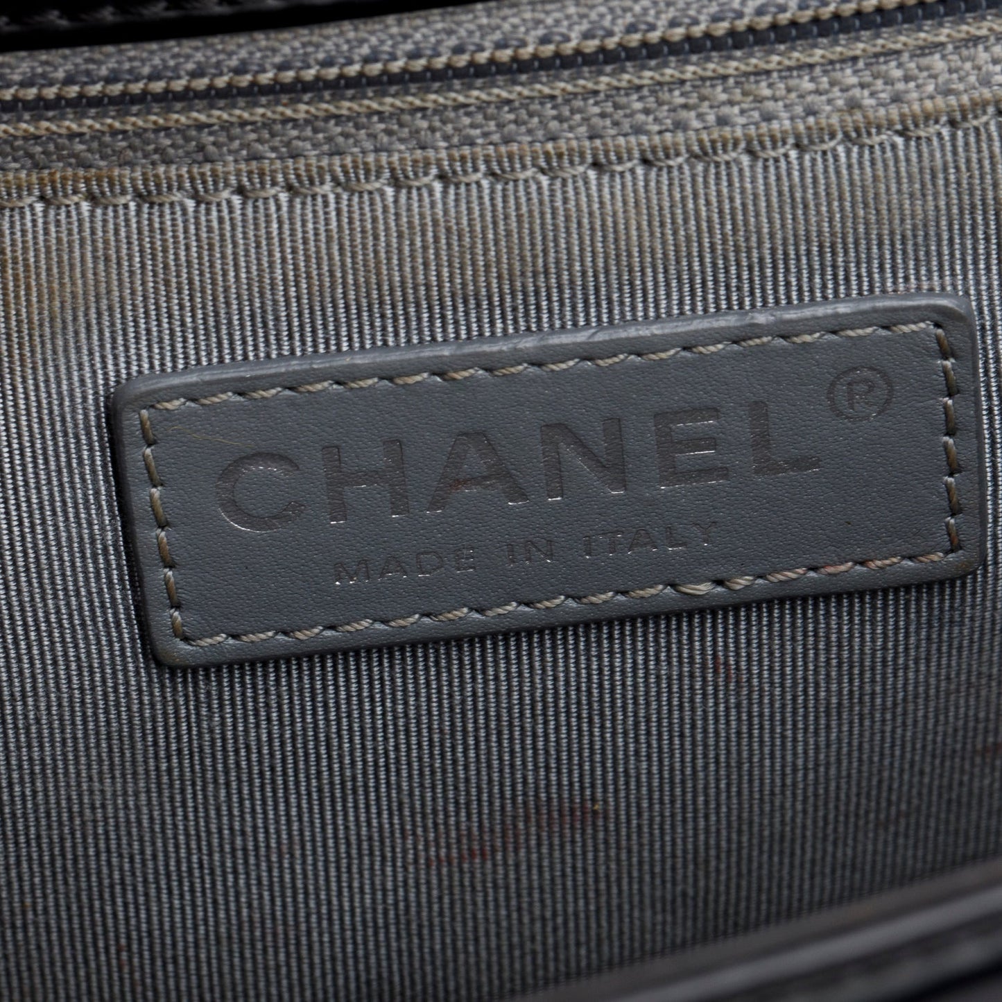 Chanel Black Patent Leather Original Clasp Medium Boy Flap Bag