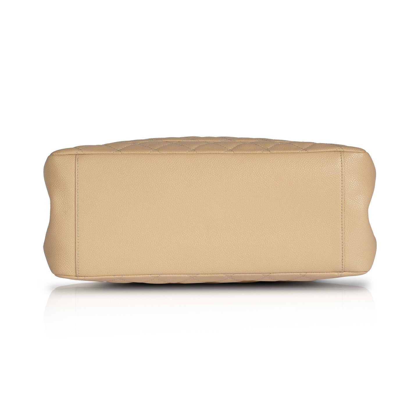 Chanel Beige Caviar Leather Grand Shopping Tote (GST)