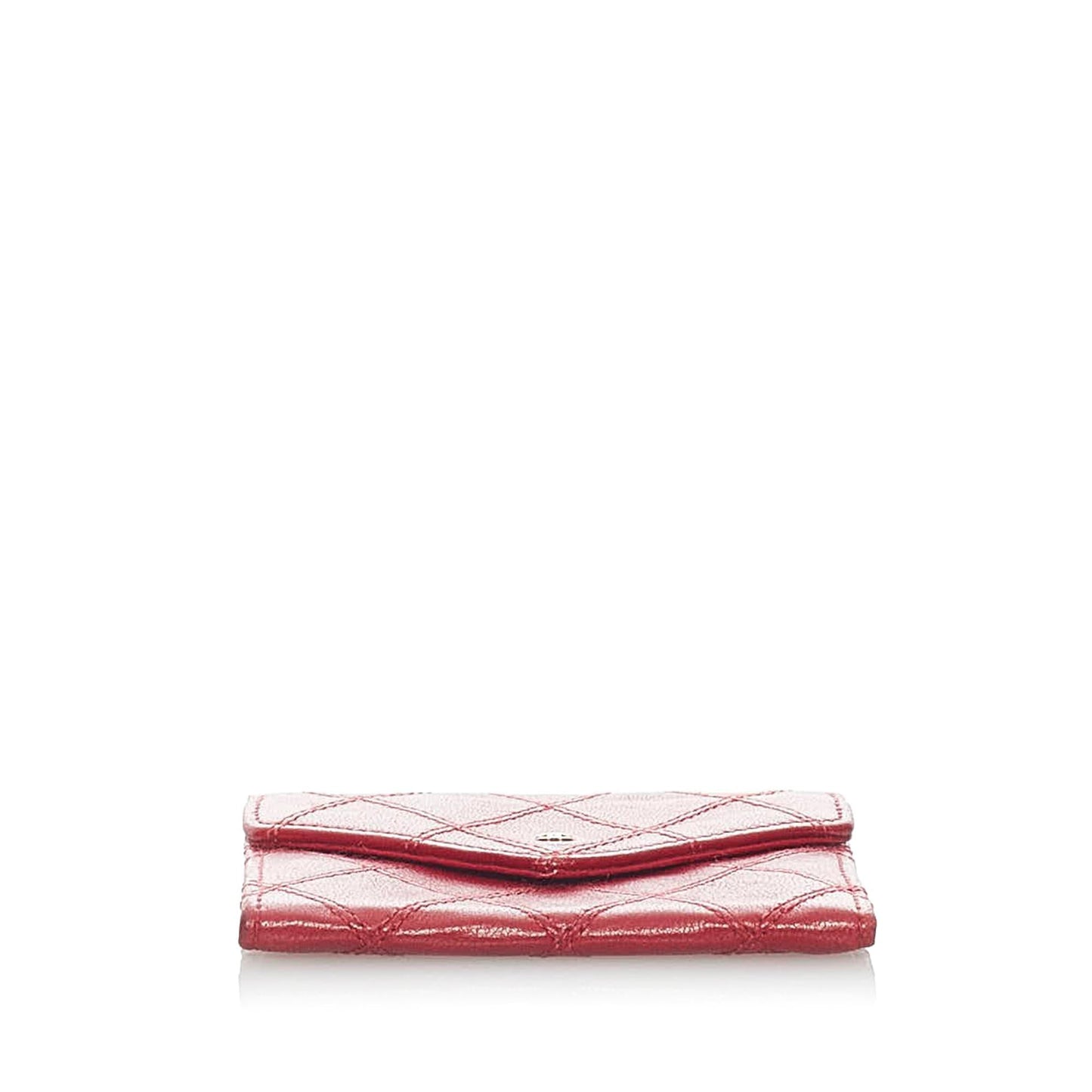 Chanel Bicolore Matelasse Lambskin Coin Pouch (SHG-33401)